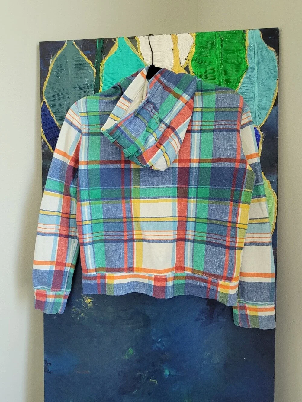 Ralph Lauren Kids Multicolor Plaid Zip Hoodie